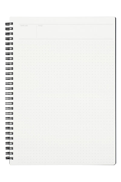 Mnemosyne Notebook - 5mm Dot Grid, 80 Sheets