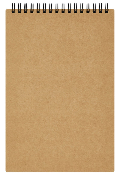 Mnemosyne Twin Ring Notepad - Grid Ruled, 70 Sheets