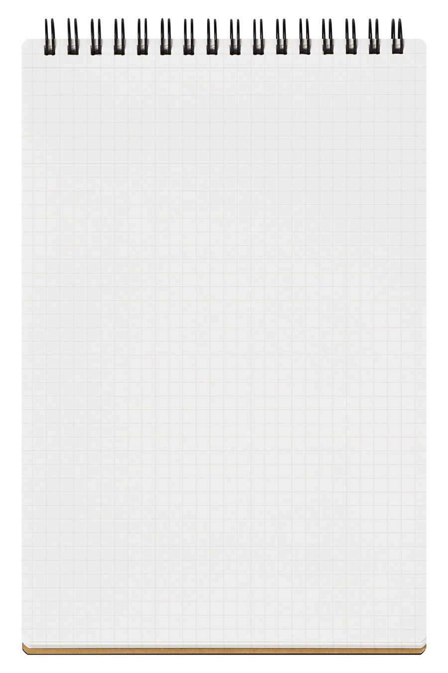 Mnemosyne Twin Ring Notepad - Grid Ruled, 70 Sheets
