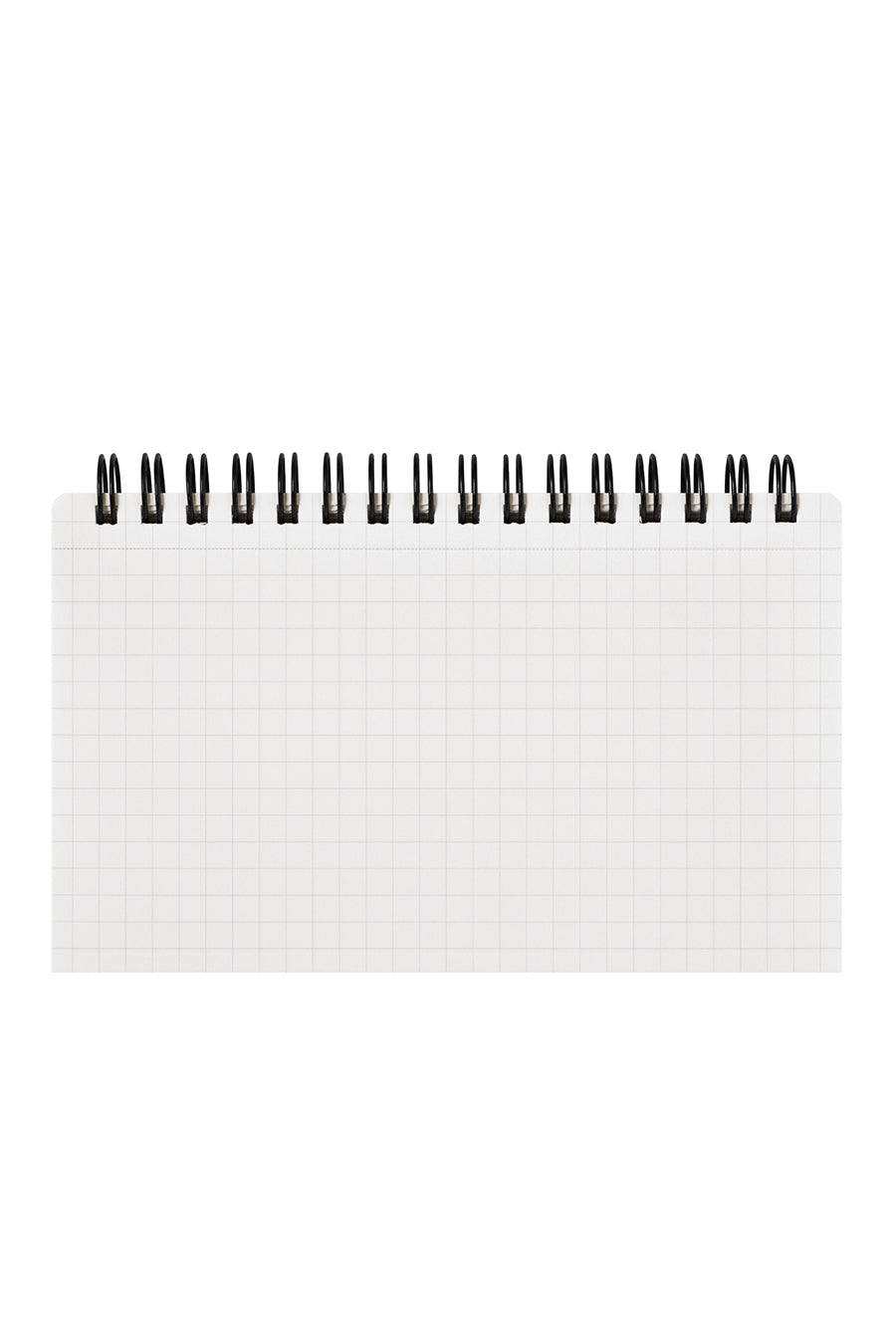 Mnemosyne Twin Ring Notepad - Grid Ruled, 70 Sheets