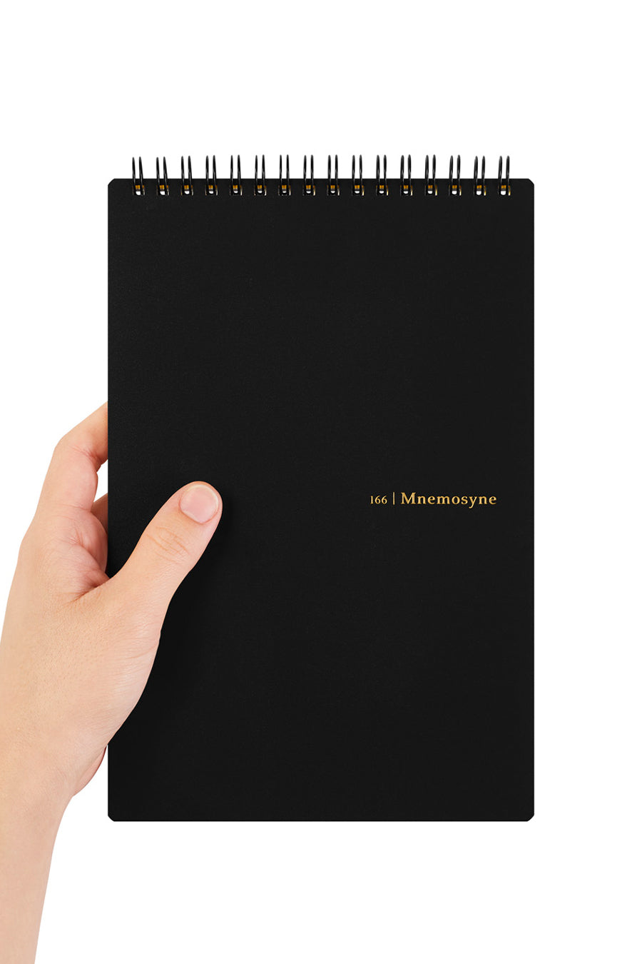 Mnemosyne Twin Ring Notepad - Grid Ruled, 70 Sheets
