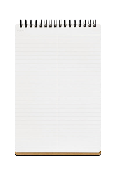 Mnemosyne Ruled Center Line N166 - 7mm, Horizontal Ruled Line with Center Line, A5, 70 Sheets