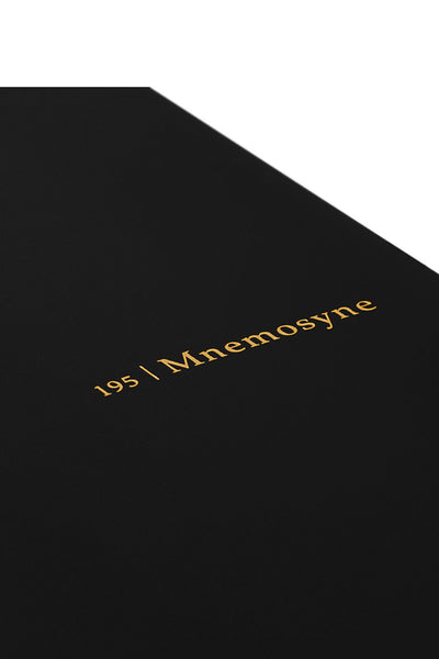 Mnemosyne Ruled Center Line N166 - 7mm, Horizontal Ruled Line with Center Line, A5, 70 Sheets