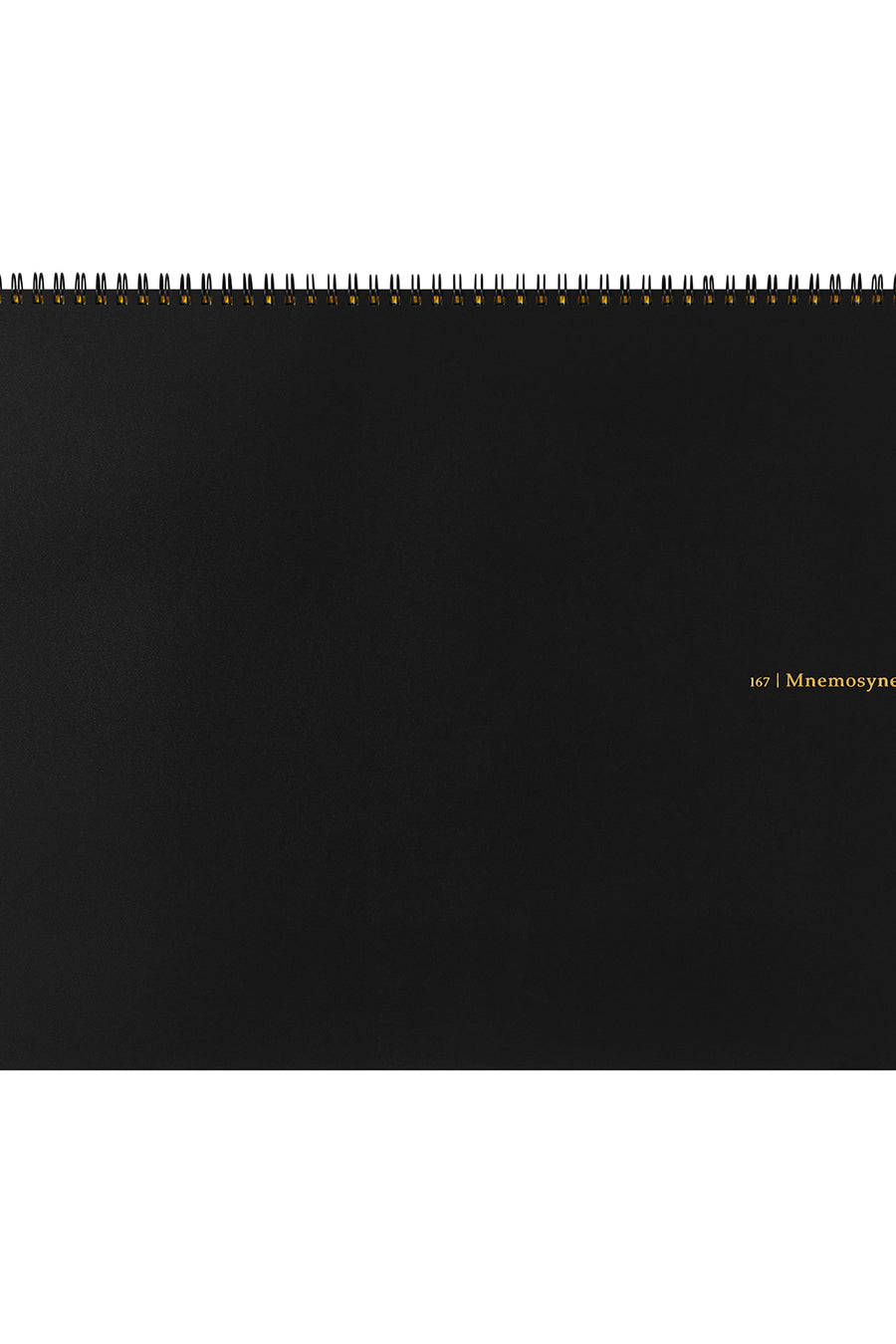 Mnemosyne Twin Ring Notepad - Grid Ruled, 70 Sheets