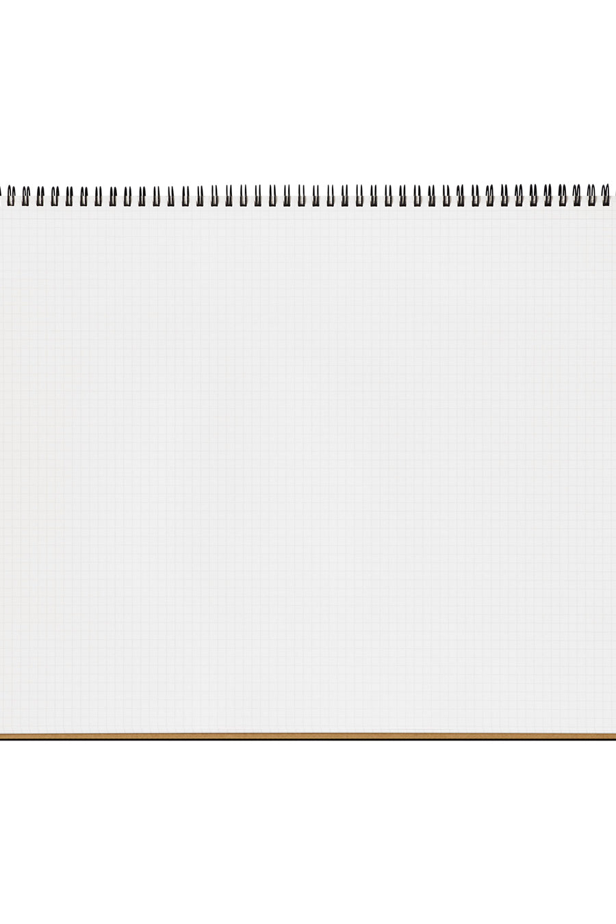 Mnemosyne Twin Ring Notepad - Grid Ruled, 70 Sheets