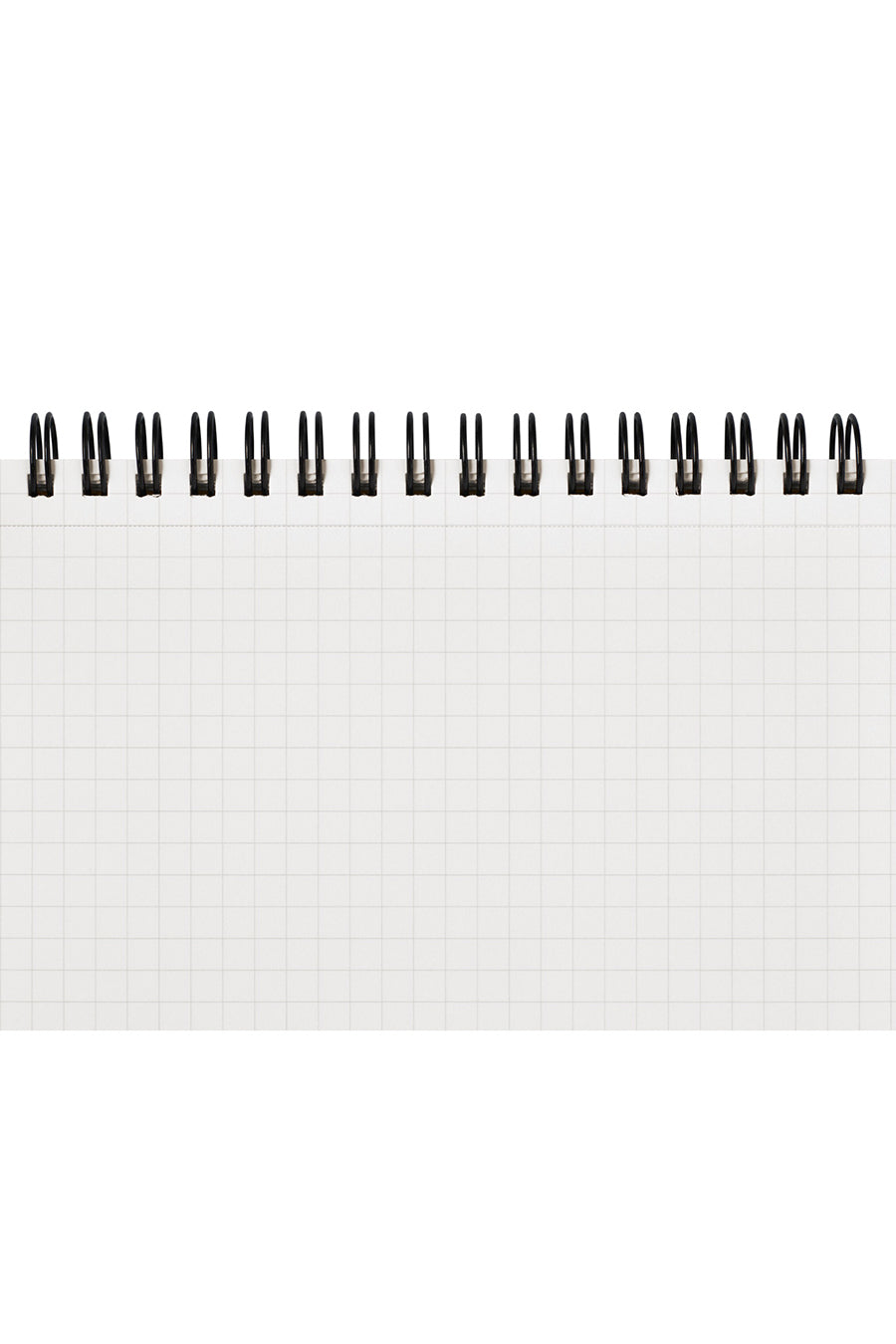 Mnemosyne Twin Ring Notepad - Grid Ruled, 70 Sheets