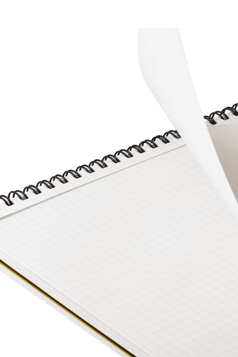 Mnemosyne Twin Ring Notepad - Grid Ruled, 70 Sheets