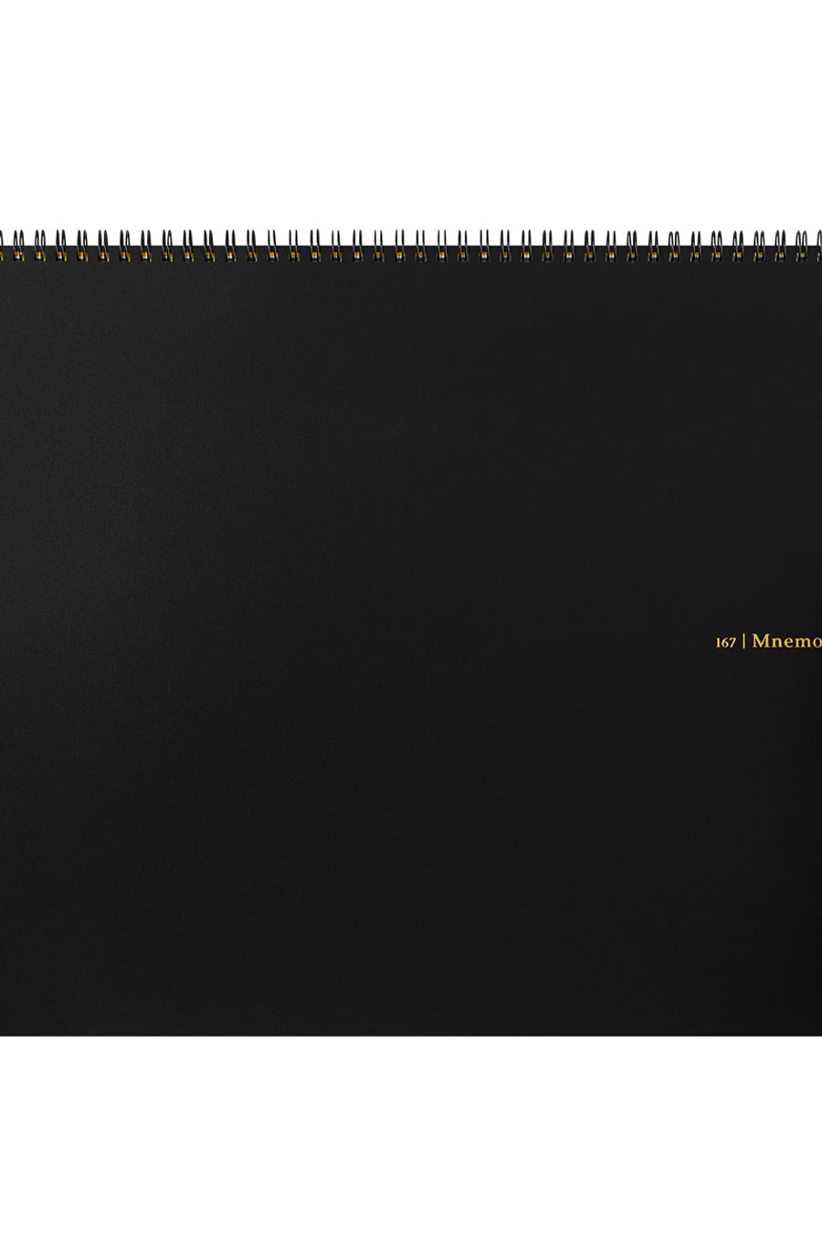 Mnemosyne Twin Ring Notepad - Grid Ruled, 70 Sheets