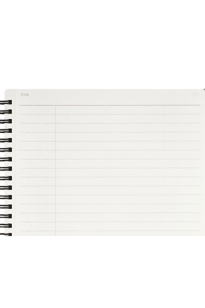 Mnemosyne Notebook - 8mm, Ruled, 80 Micro-Perforated Sheets
