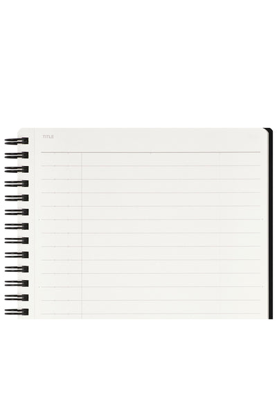 Mnemosyne Notebook - 8mm, Ruled, 80 Micro-Perforated Sheets