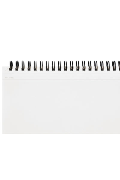 Mnemosyne Special Notebook - Horizontal, Special Plain, 70 Blank Sheets