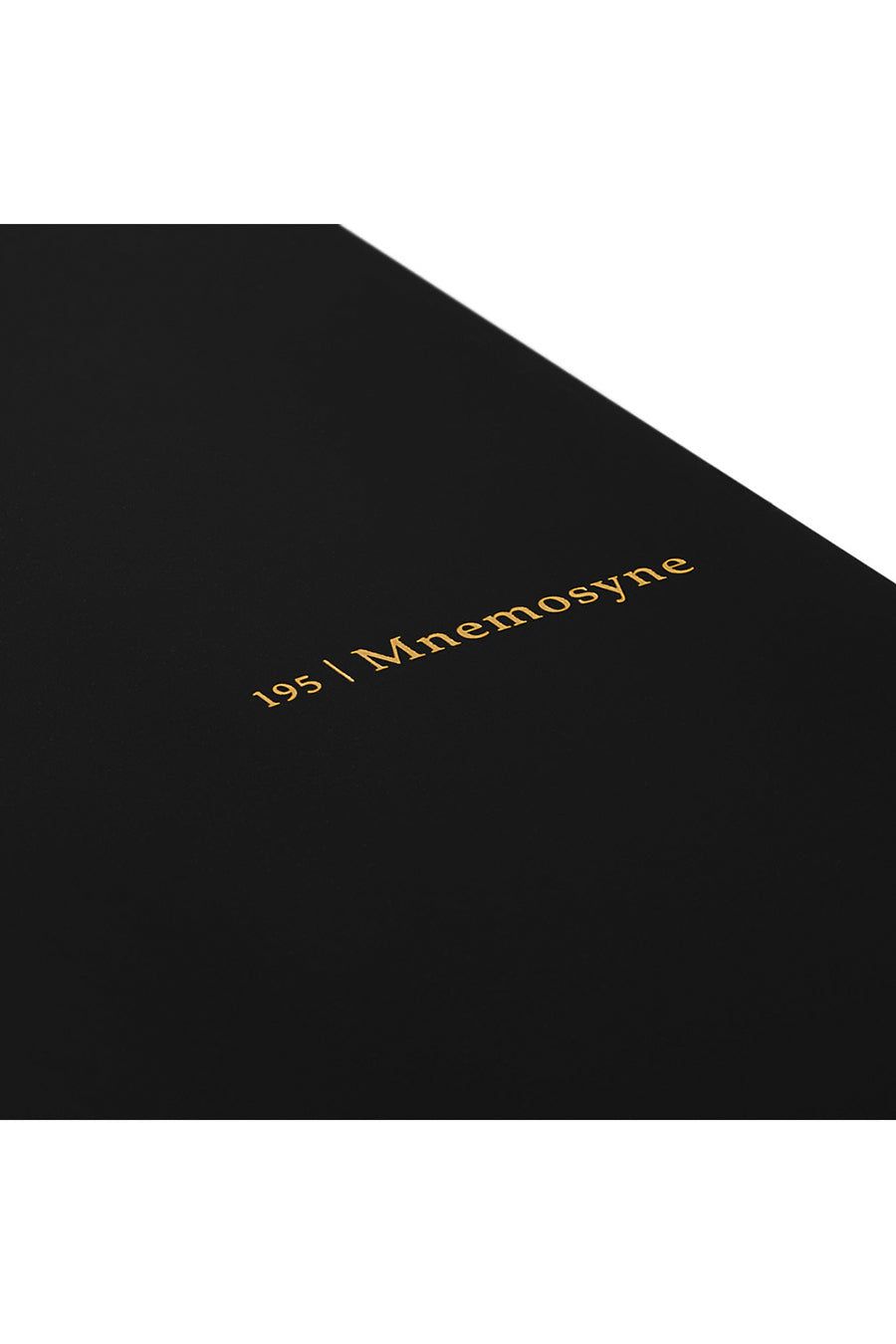 Mnemosyne Special Notebook - Horizontal, Special Plain, 70 Blank Sheets