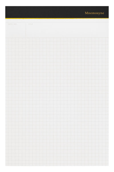 Mnemosyne Special - 5mm, Grid Ruled, 70 Sheets, Tennori Stitch