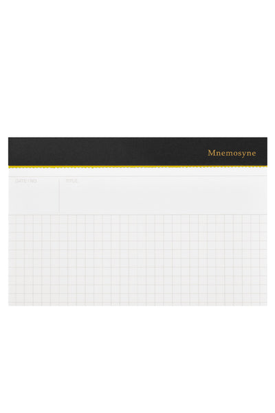 Mnemosyne Special - 5mm, Grid Ruled, 70 Sheets, Tennori Stitch