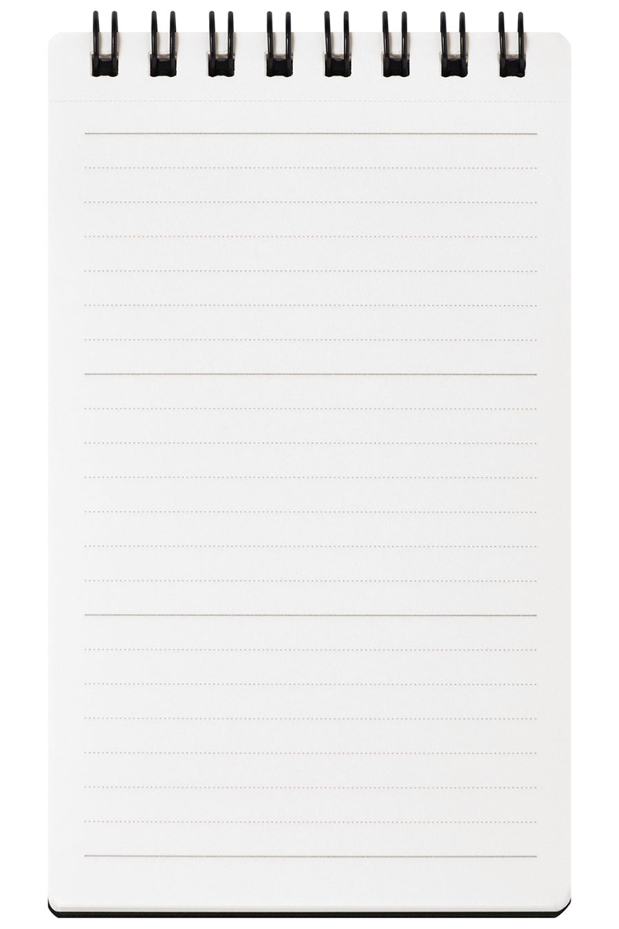 Mnemosyne Twin Ring Memo Pad - Modified, 5 mm Lined, 70 GSM, 50 Sheets