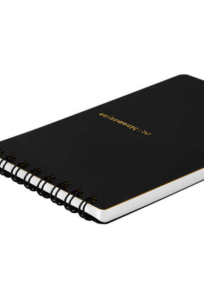 Mnemosyne Twin Ring Memo Pad - Modified, 5 mm Lined, 70 GSM, 50 Sheets
