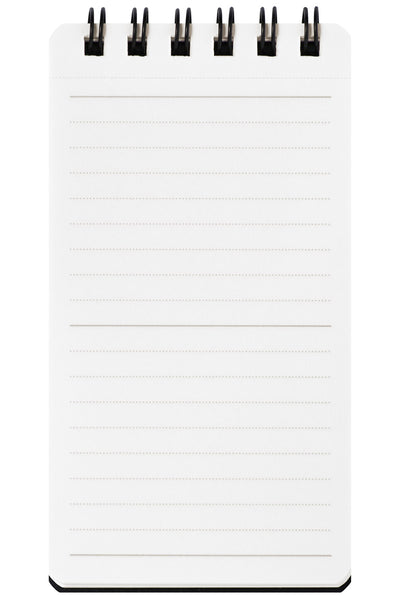 Mnemosyne Twin Ring Memo Pad - Modified, 5 mm Lined, 70 GSM, 50 Sheets