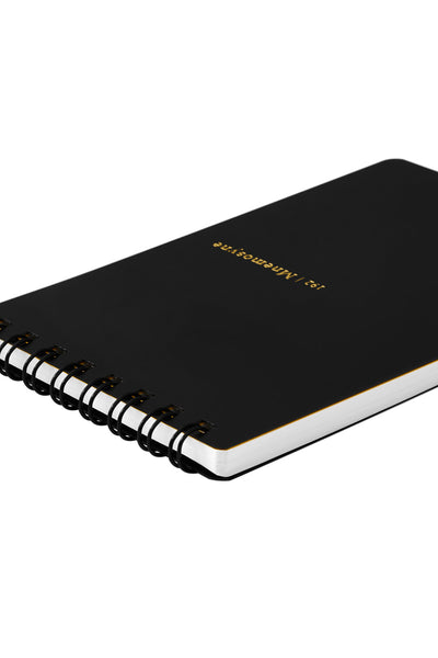 Mnemosyne Twin Ring Memo Pad - Modified, 5 mm Lined, 70 GSM, 50 Sheets