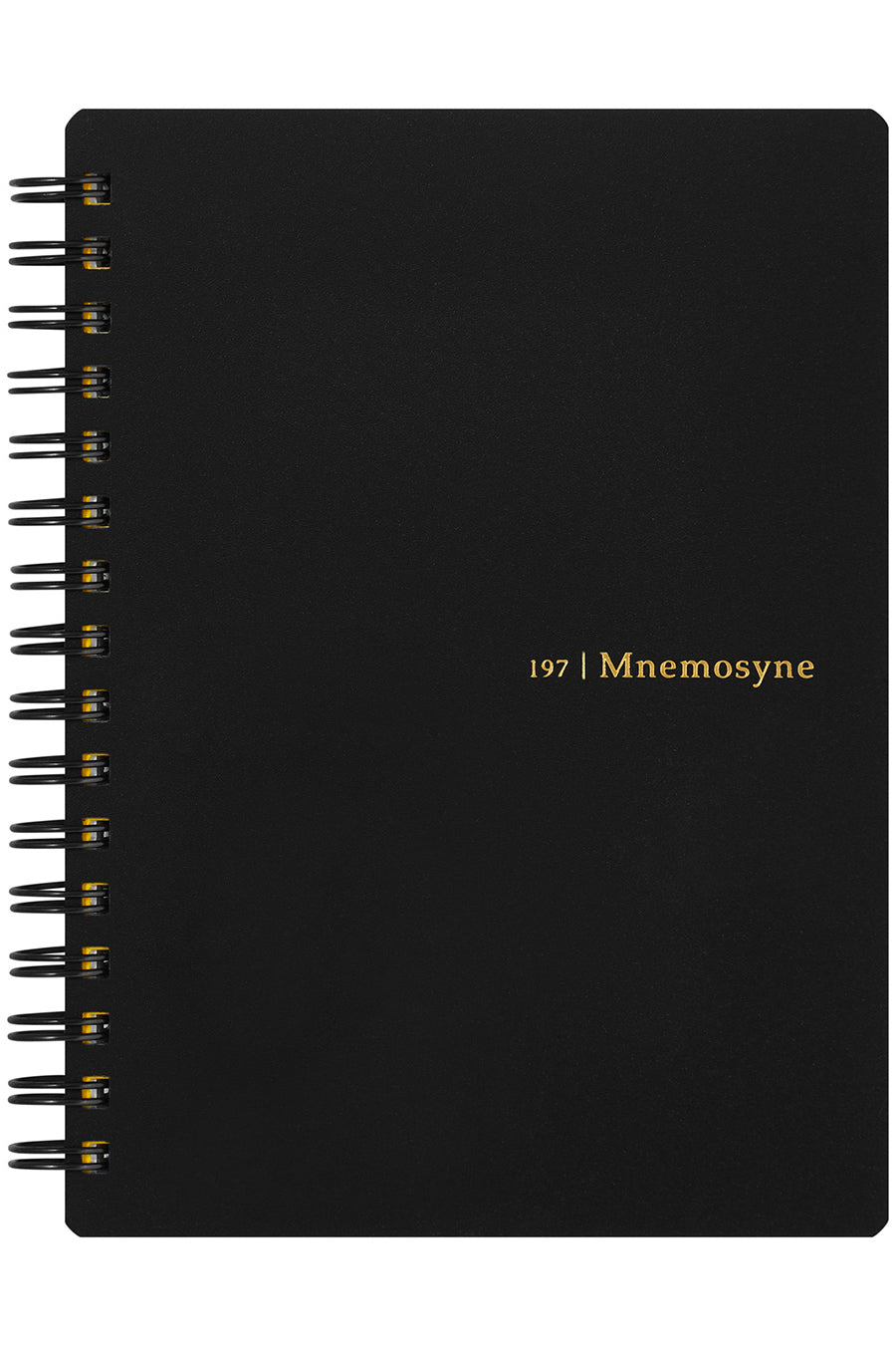 Mnemosyne Action Schedule N197A - A6, Twin Wire Binding, 80 Sheets