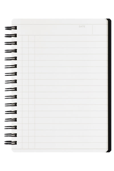 Mnemosyne Action Schedule N197A - A6, Twin Wire Binding, 80 Sheets
