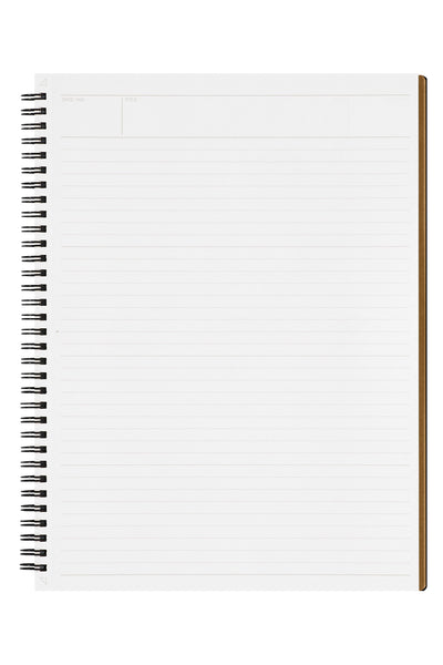 Mnemosyne Special Memory Notebook - 7mm ruled, 80 Sheets, Twin Wire Binding