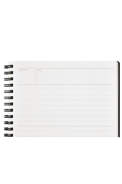 Mnemosyne Special Memory Notebook - 7mm ruled, 80 Sheets, Twin Wire Binding
