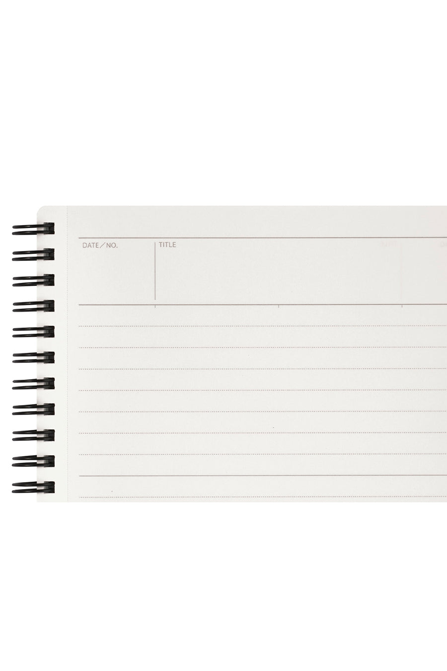 Mnemosyne Soft Notebook N295 - 7mm, Ruled Line, 80 Sheets