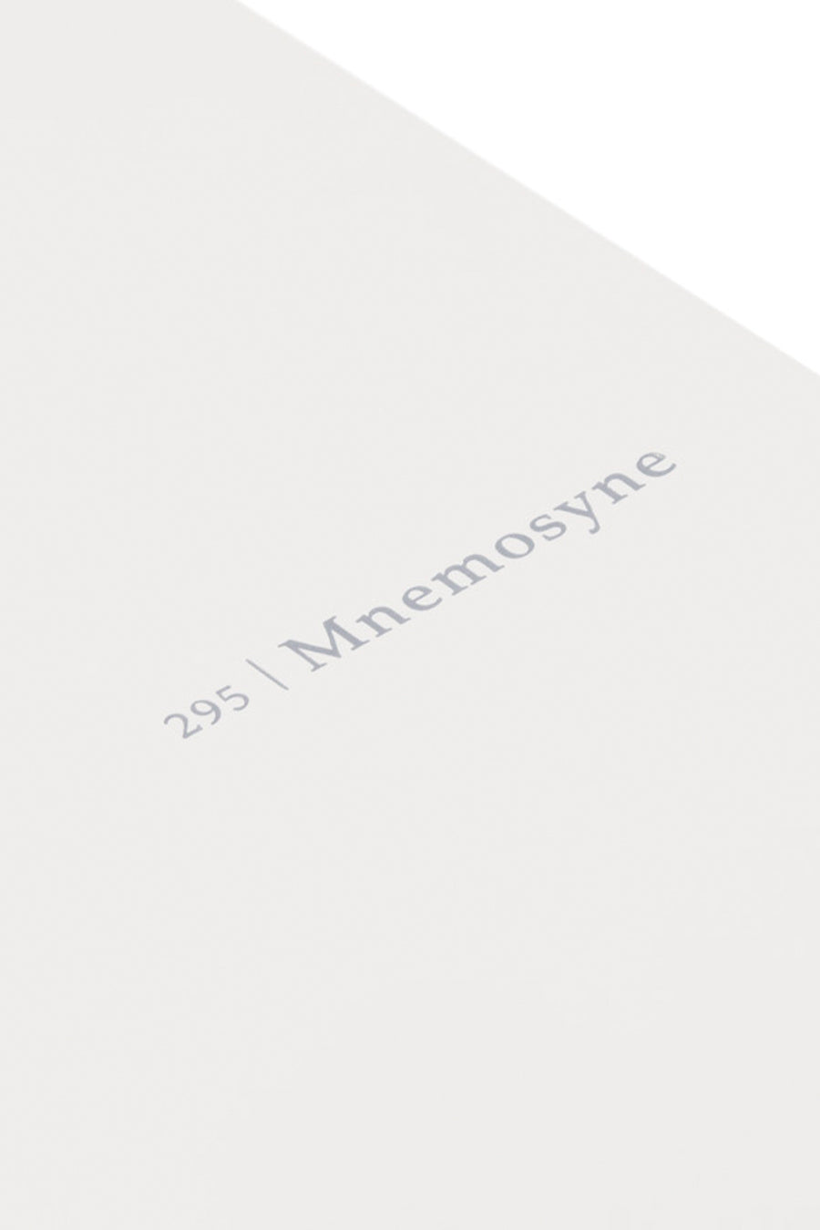 Mnemosyne Soft Notebook N295 - 7mm, Ruled Line, 80 Sheets