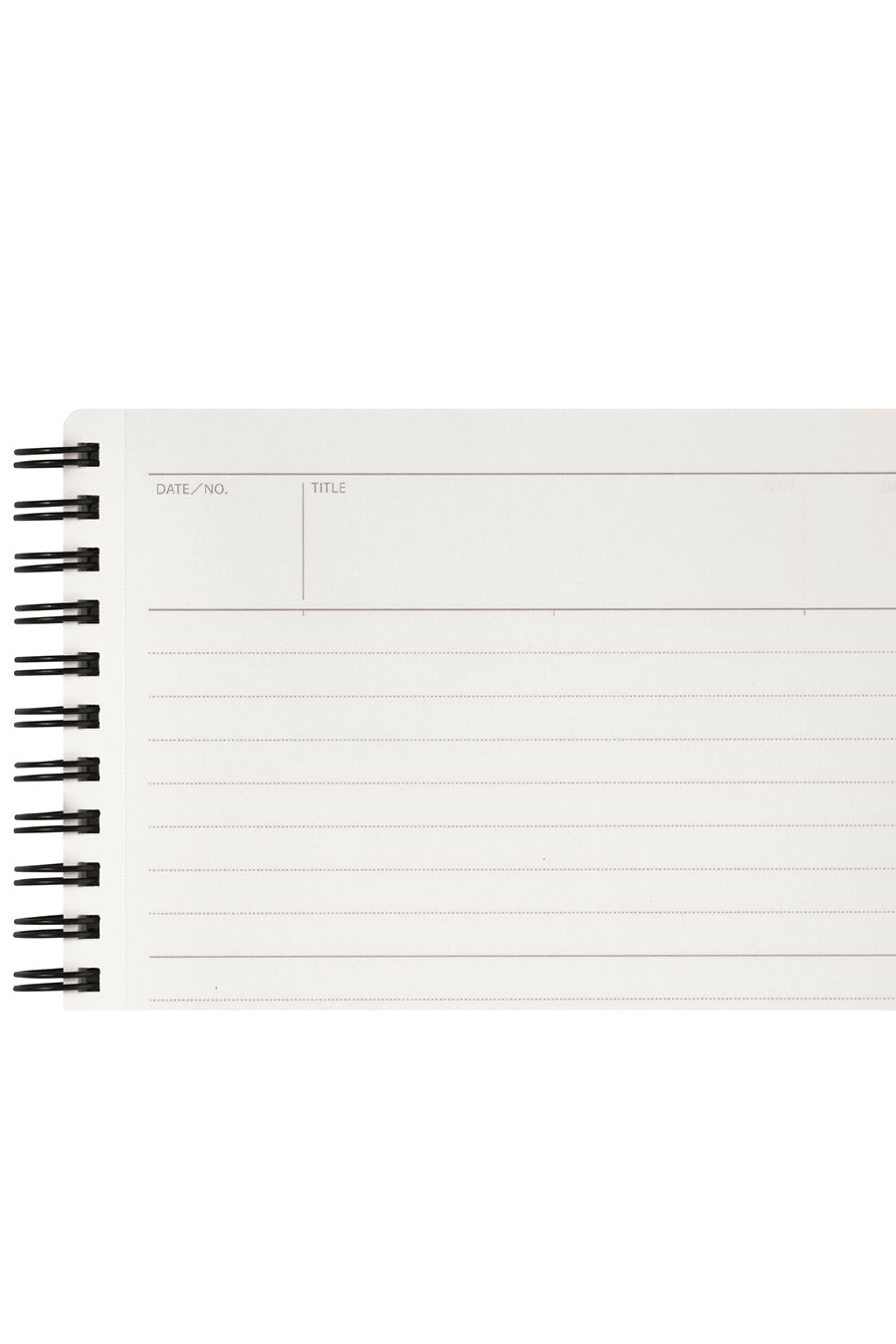 Mnemosyne Soft Notebook N295 - 7mm, Ruled Line, 80 Sheets