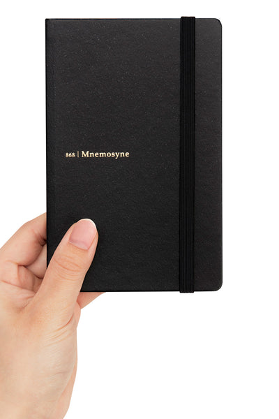 Mnemosyne N868 Notebook - A6, 5mm Dot Grid Journal, 80 Sheets