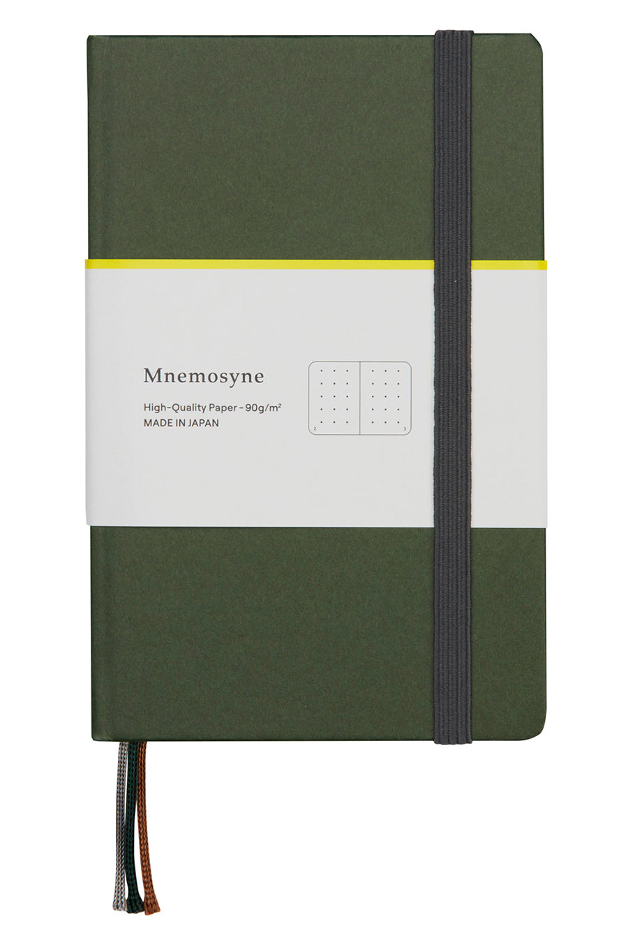 Mnemosyne N868 Notebook - A6, 5mm Dot Grid Journal, 80 Sheets