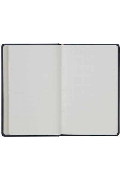 Mnemosyne N868 Notebook - A6, 5mm Dot Grid Journal, 80 Sheets