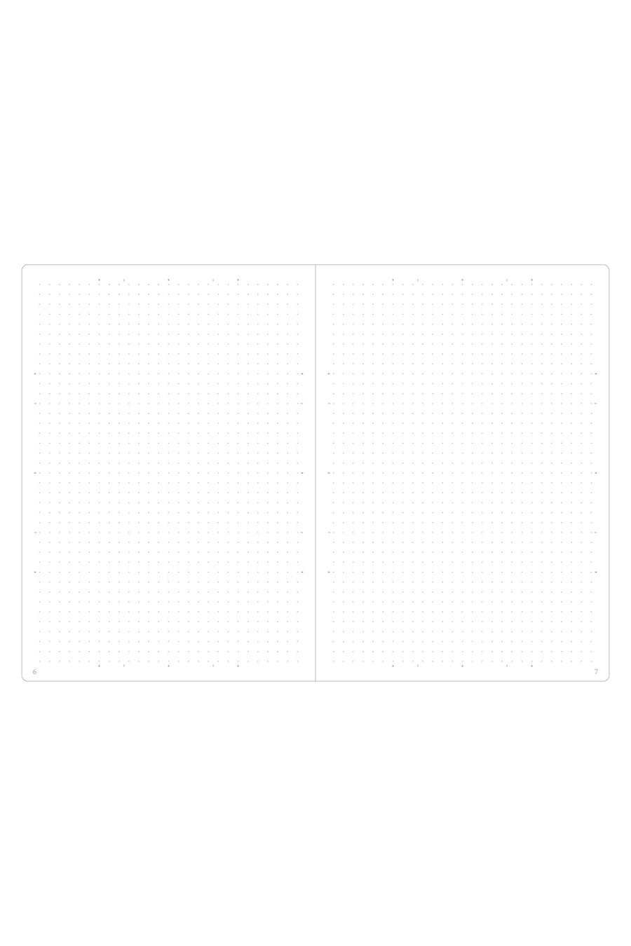 Mnemosyne Dot Grid Journal N888 - A5, 90 GSM, 120 Sheets