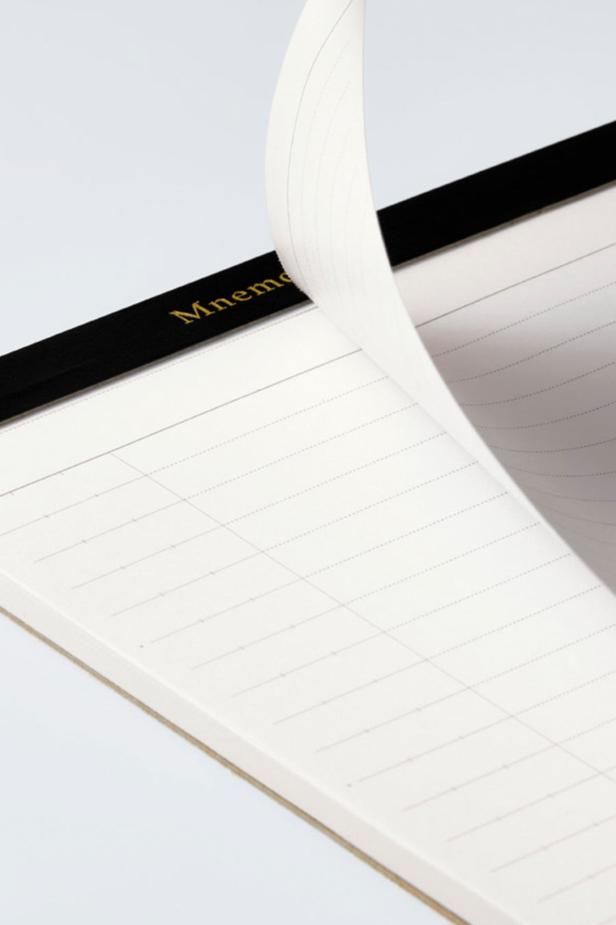 Mnemosyne Notepad P169X3 - 8mm, Horizontal Ruled, A5, 3 book pack