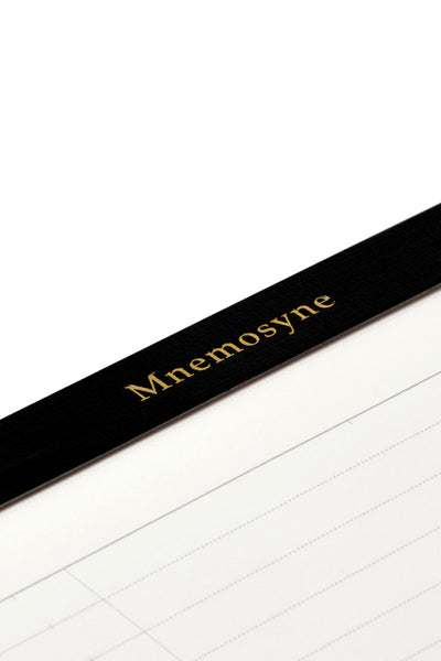Mnemosyne Notepad P169X3 - 8mm, Horizontal Ruled, A5, 3 book pack