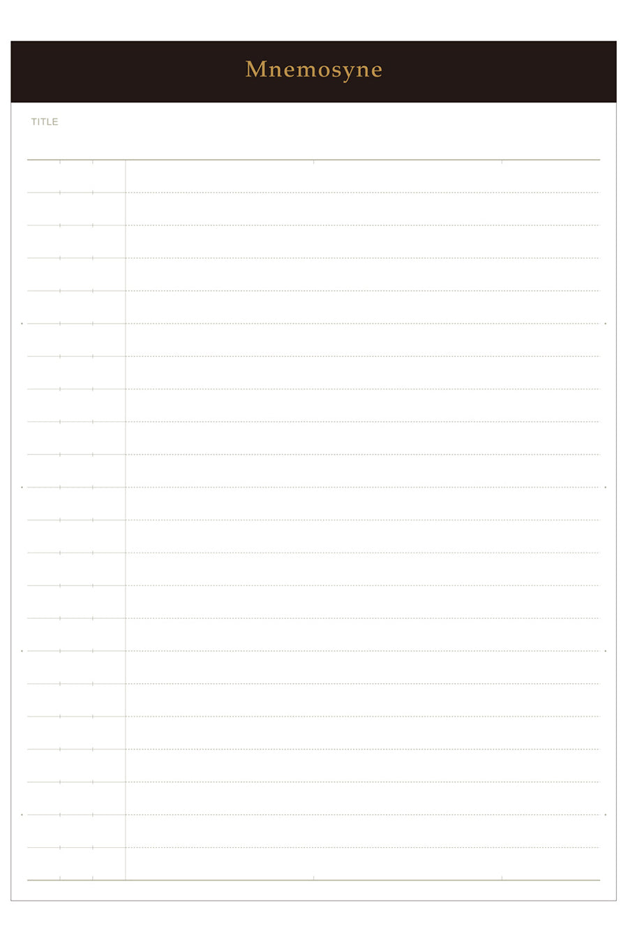 Mnemosyne Notepad P169X3 - 8mm, Horizontal Ruled, A5, 3 book pack