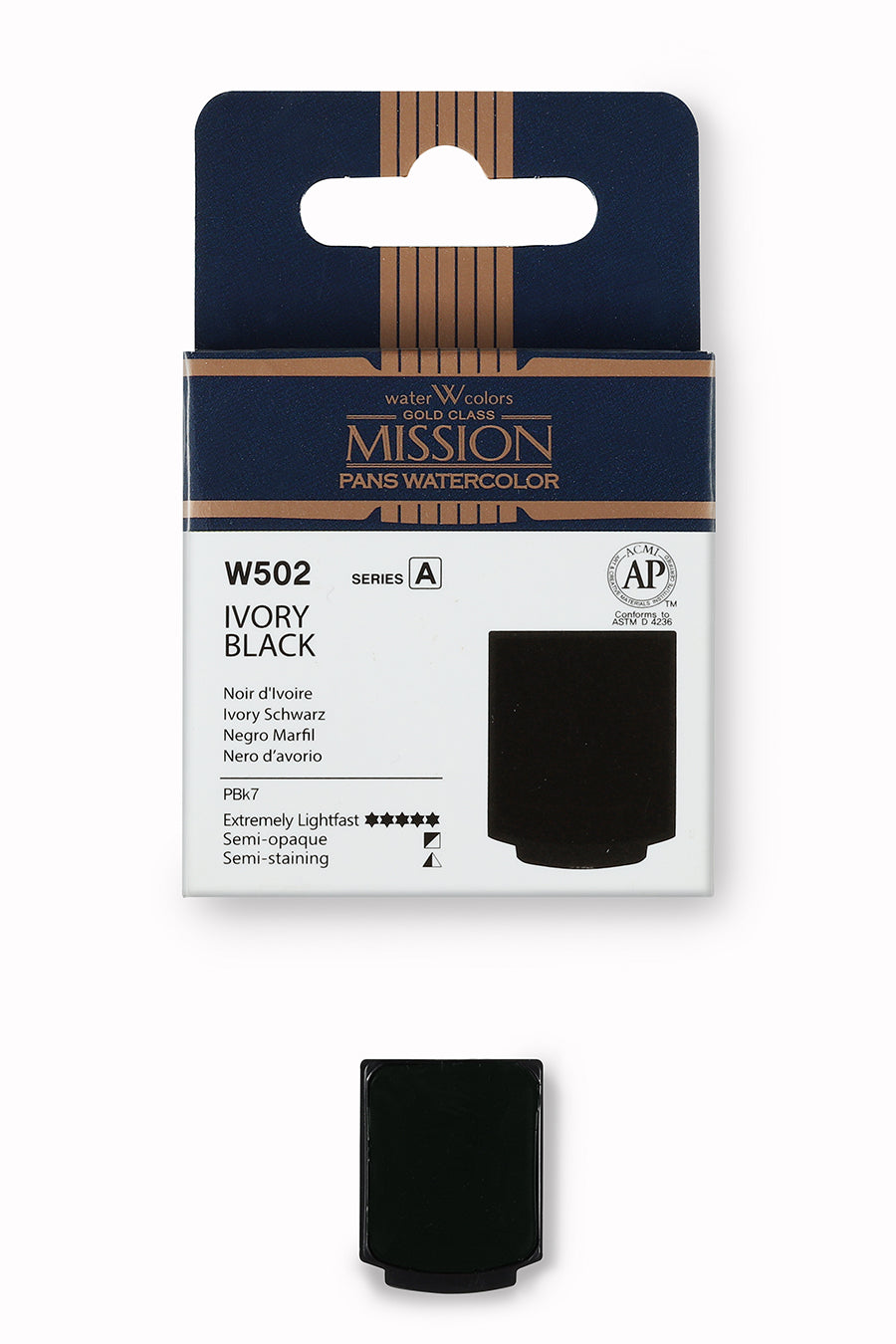 Mijello® Mission #Gold Class #Ivory Black