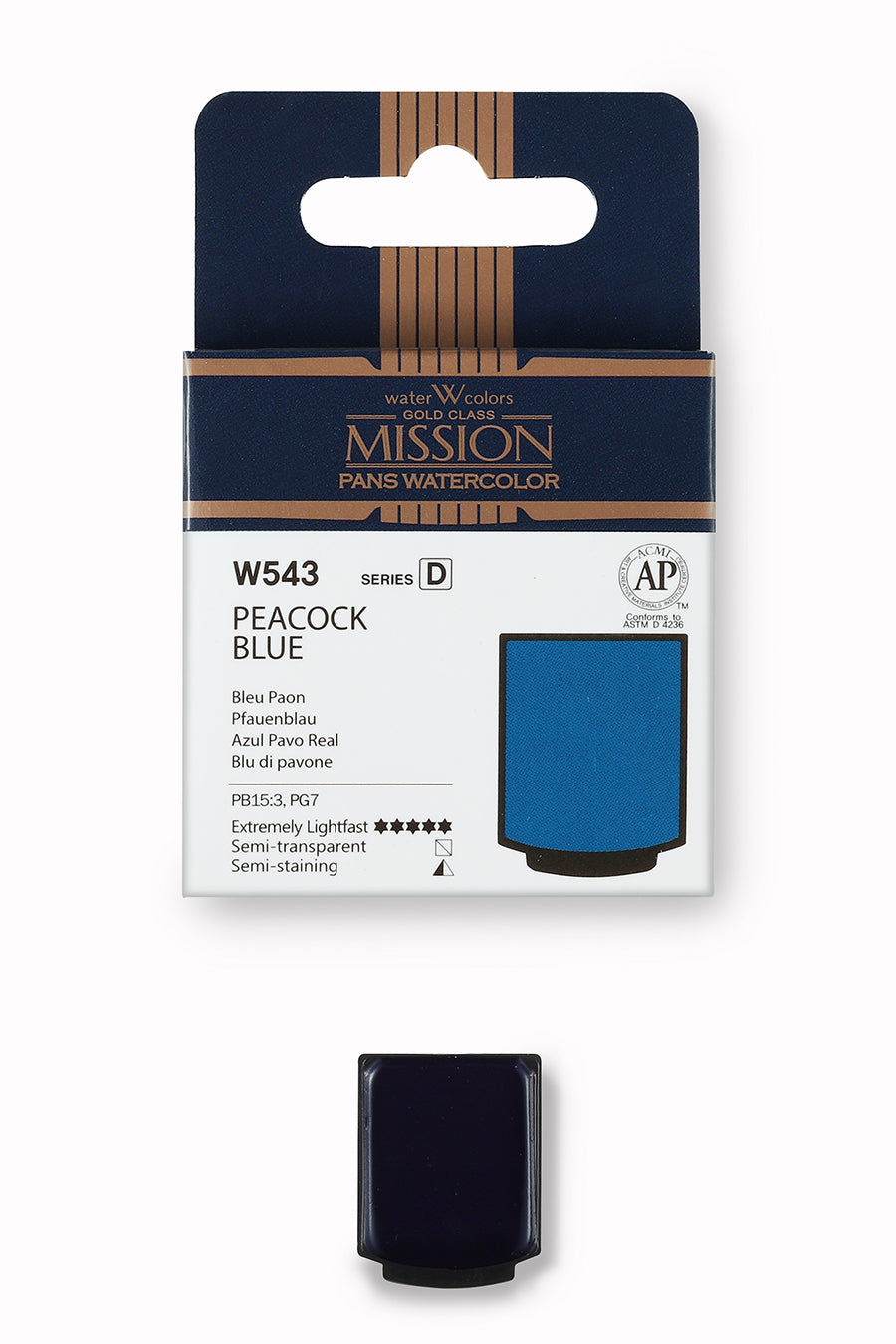Mijello® Mission #Gold Class #Peacock Blue