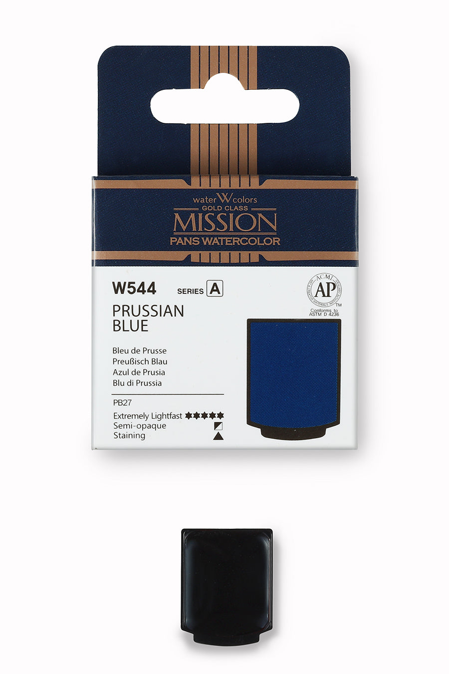 Mijello® Mission #Gold Class #Prussian Blue