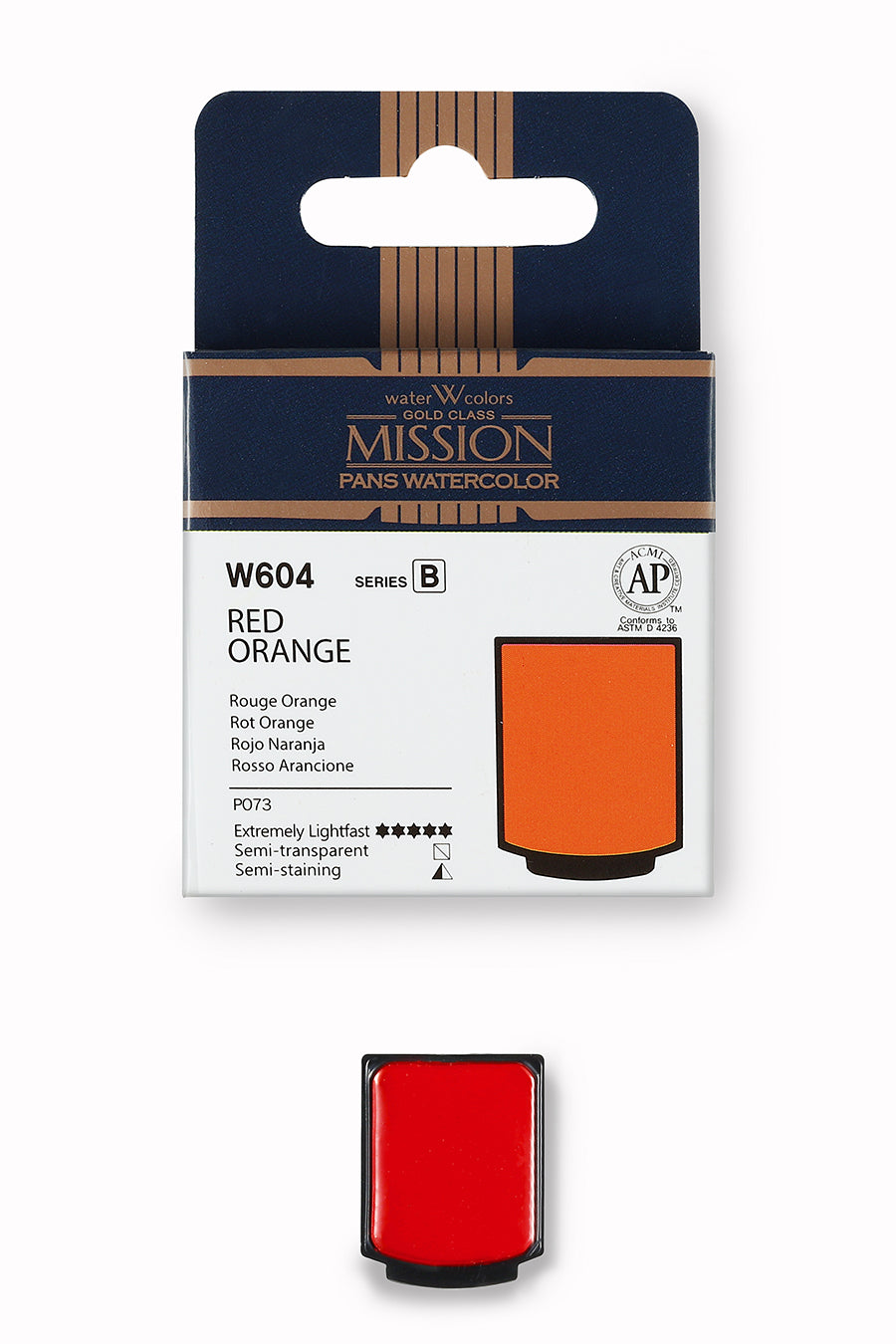 Mijello® Mission #Gold Class #Red Orange