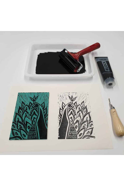 10 x 15cm Soft Cut Lino Printing Bloc Sheets (150mm x 100mm x 3mm) - Pack of 10 | 09299287