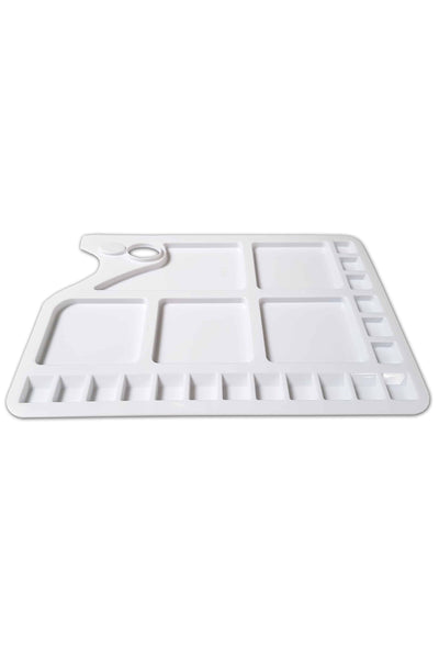 Large White Palette Sturdy Plastic 23 Well | by Zieler | 09299350