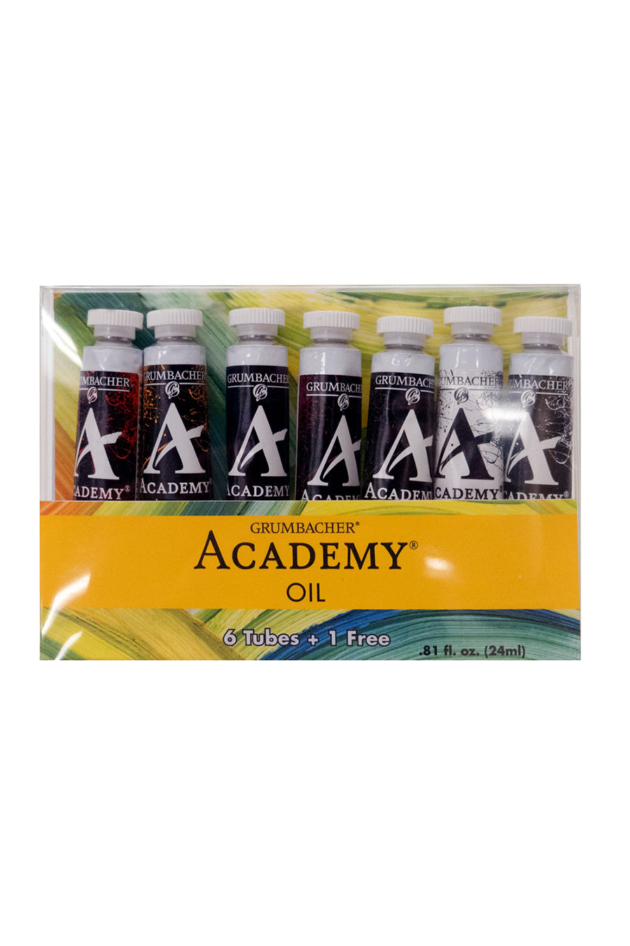 Grumbacher® Academy® Oil 7pc Bonus Set, 24ml.
