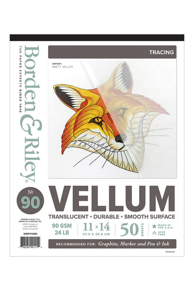 90 Vellum 11x14 Tracing Pad