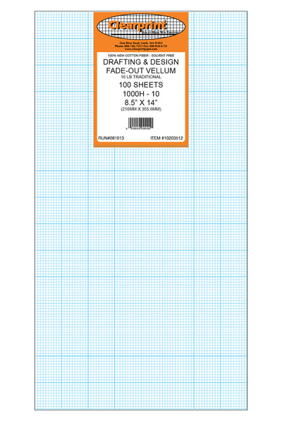 1000H-10  8-1/2x14 100 Sheet Pack