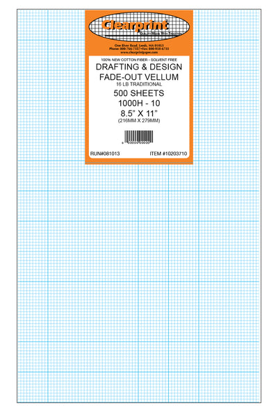 1000H-10  8-1/2x11 500 Sheet Pack