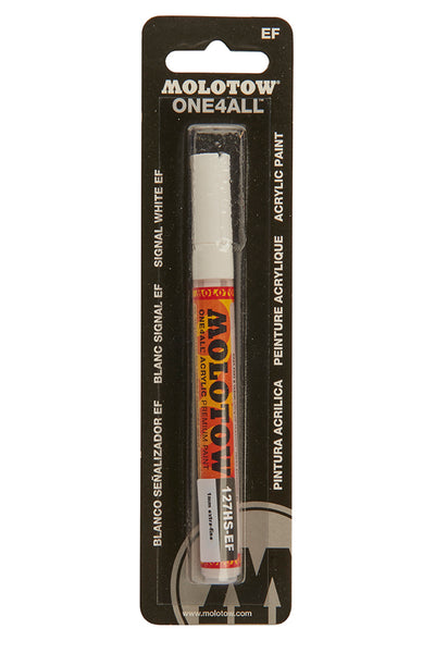 1mm Signal White Marker, Carded