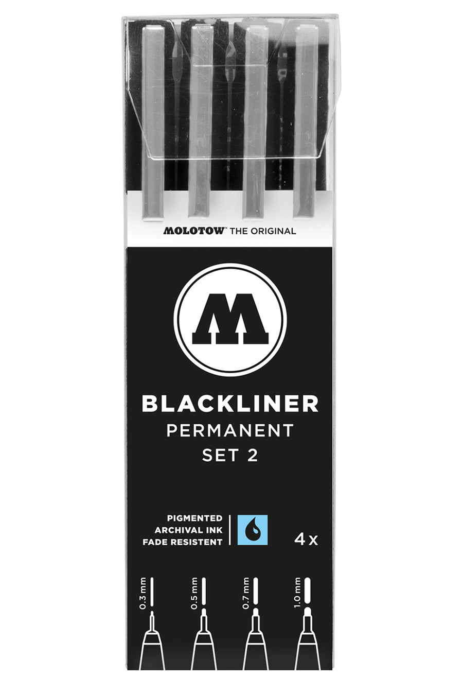 Blackliner 4pc Set (.3, .5, .7, 1)