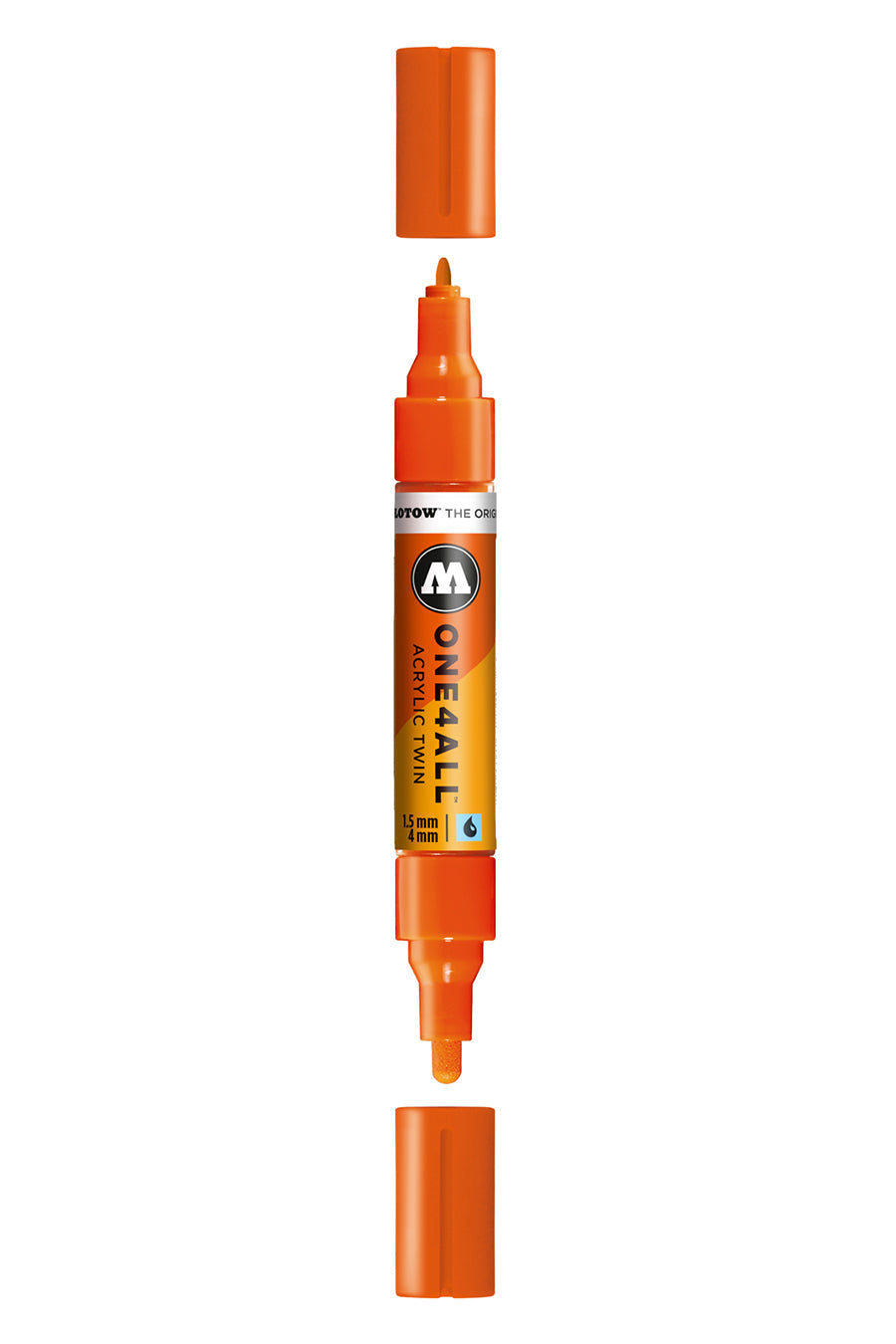 Acrylic Twin DARE Orange Marker
