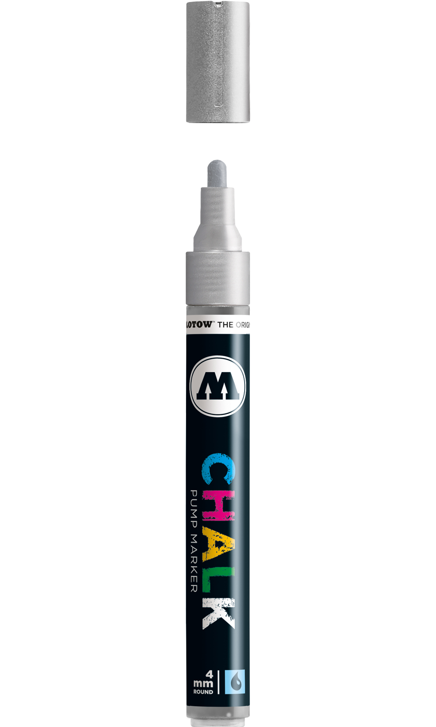 4mm Metallic Silver Chalk Marker